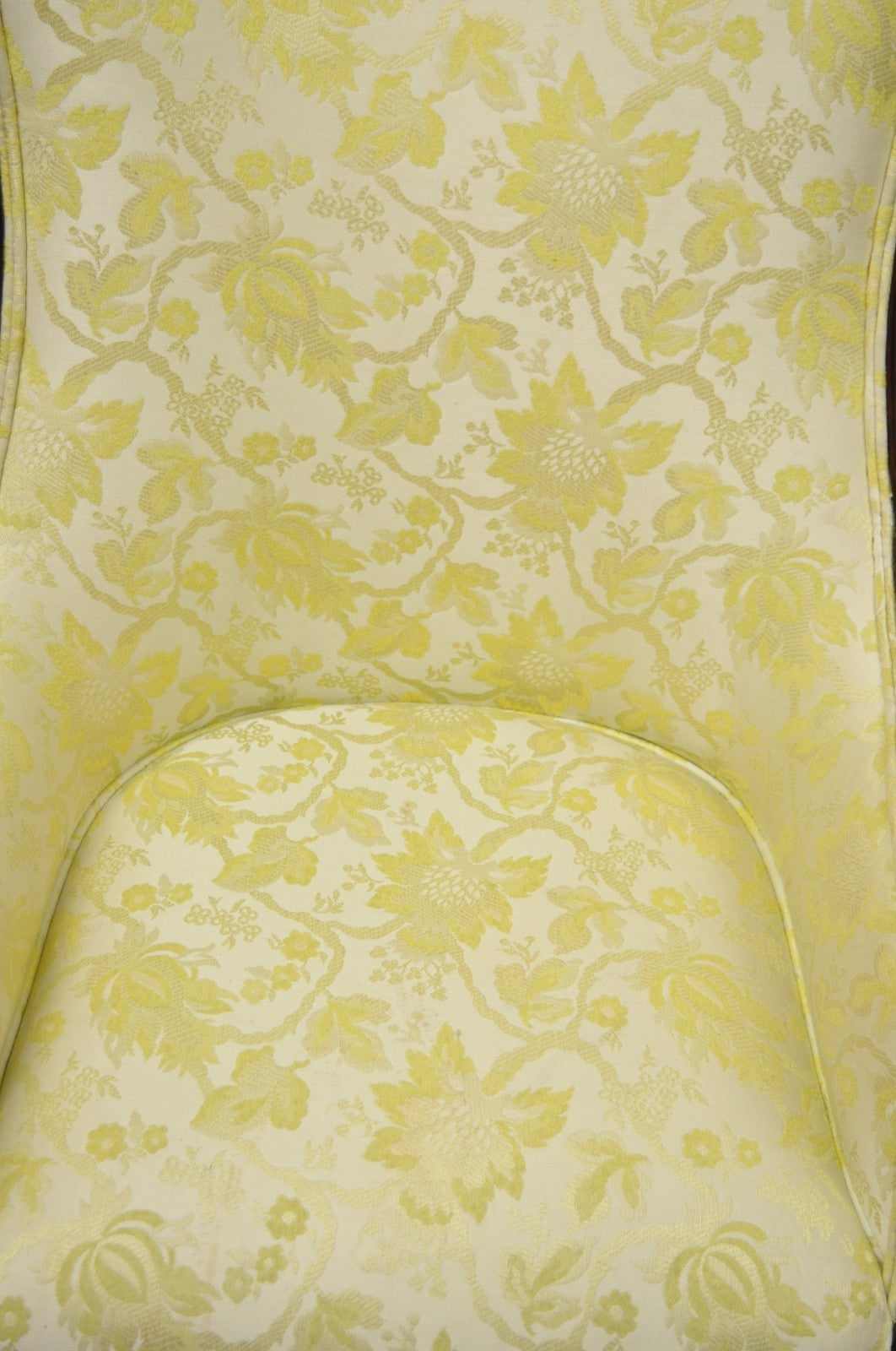 Vintage French Hollywood Regency Carved Mahogany Parlor Lounge Chairs - a Pair