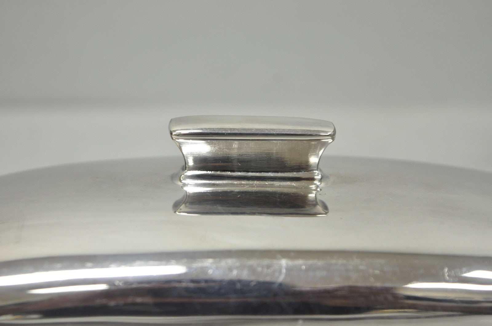 Vintage Reed & Barton Art Deco Mid Century Modern Silver Plated Butter Dish