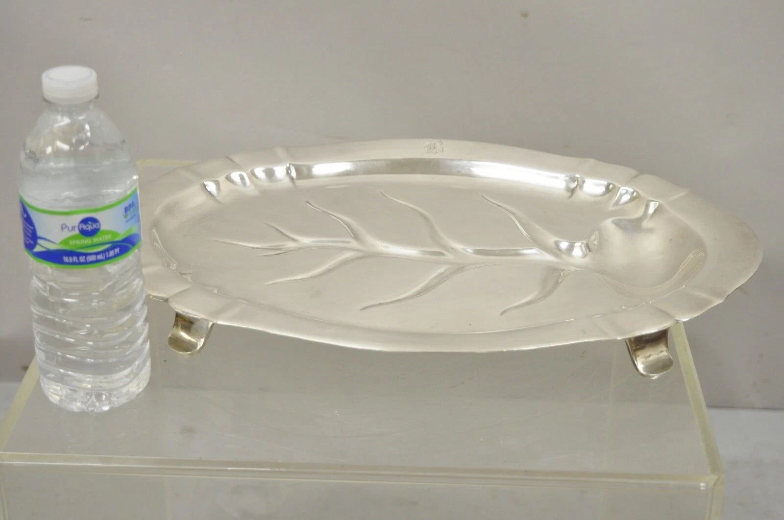 Reed & Barton Chesterfield Silver Plated Meat Cutlery Serving Platter Tray