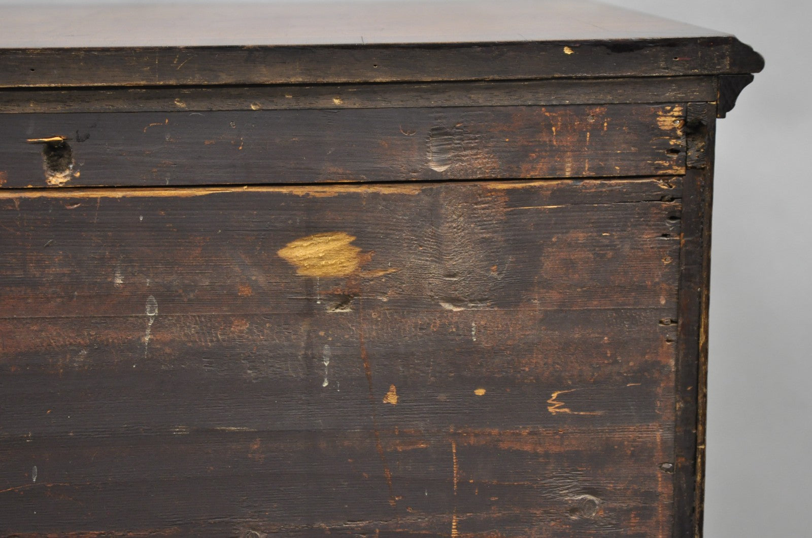 Antique English Georgian Burl Walnut Ball and Claw Inlaid Lowboy Bachelor Chest