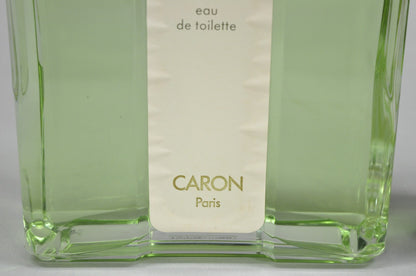 Vintage Large 12" Glass Dummy Bottle Caron Paris Cologne Perfume Store Display