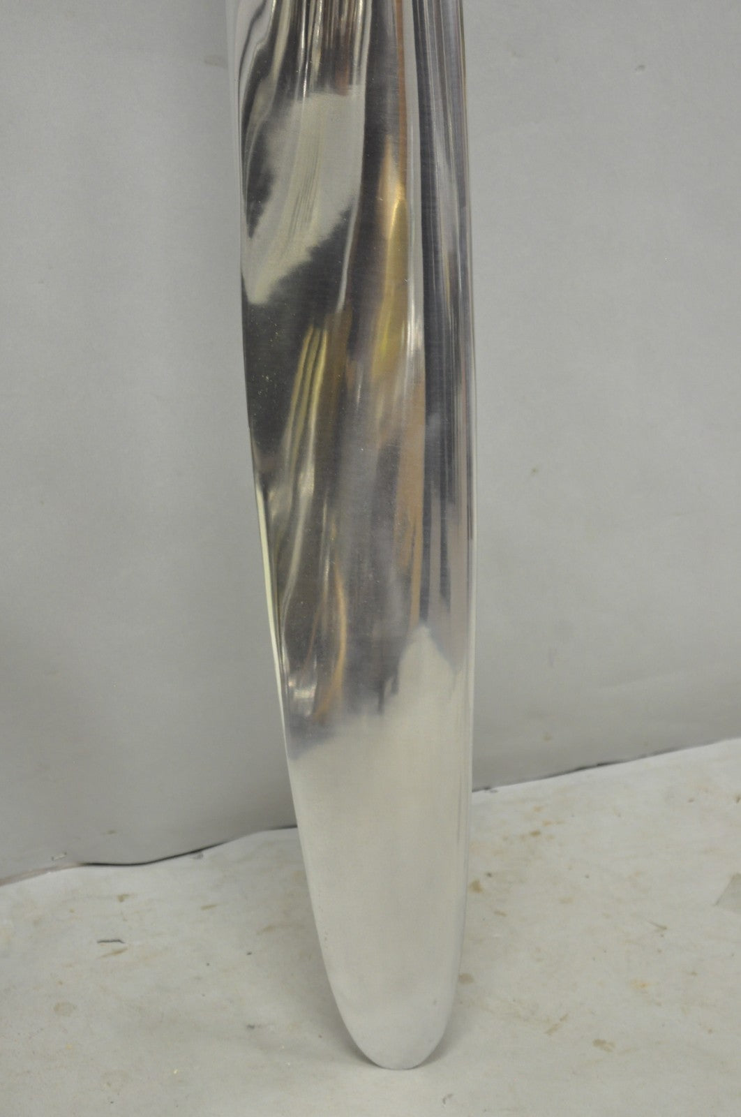 Decorative Fixed Pitch Polished Aluminum 74" Propeller Blade "Not Airworthy" (B)