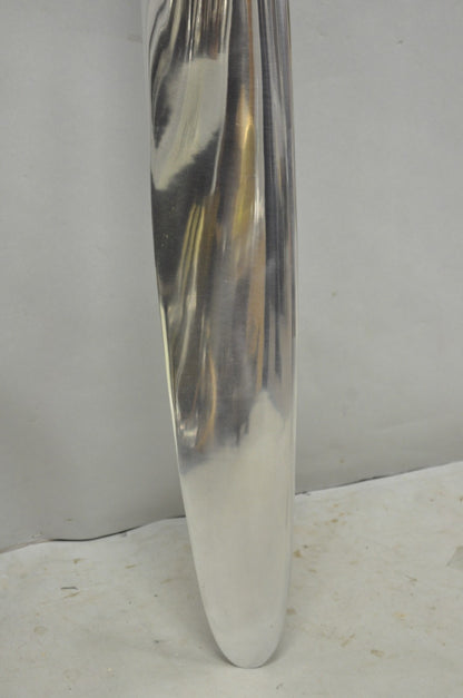 Decorative Fixed Pitch Polished Aluminum 74" Propeller Blade "Not Airworthy" (B)