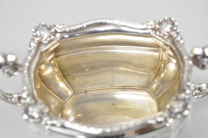 Antique Bailey Banks & Biddle English Edwardian Silver Plated Tea Set - 4 Pcs