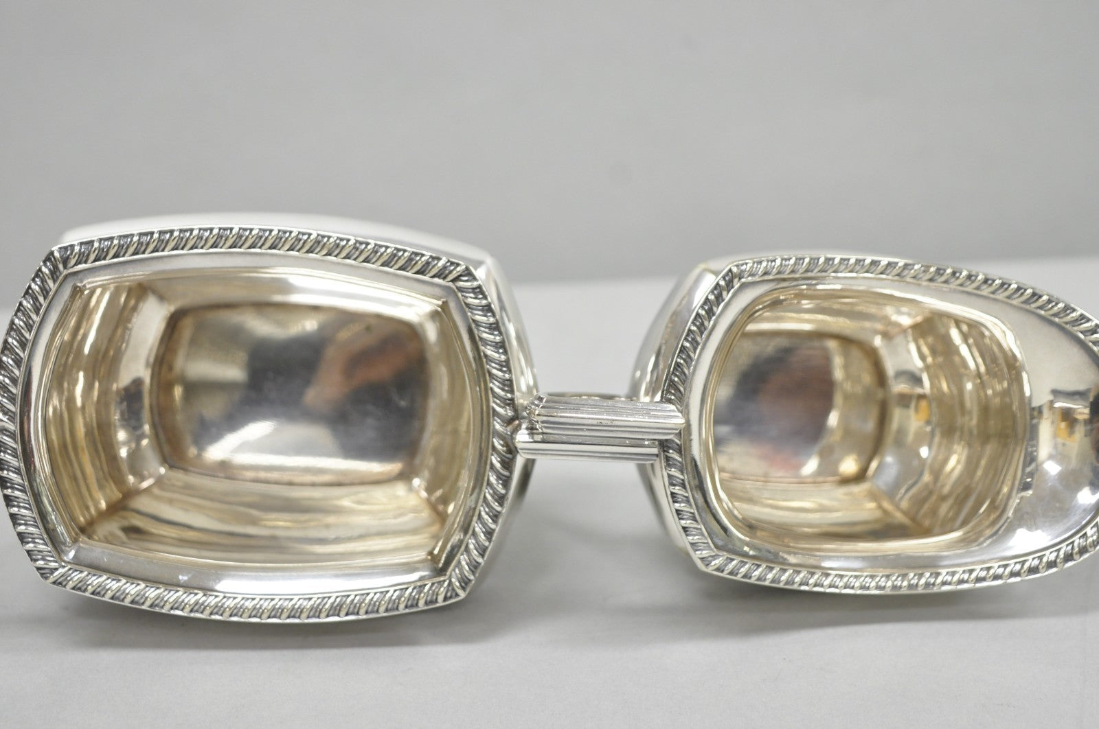 Antique Walker & Hall 53499 Art Deco Silver Plated Tea Service Set - 4 Pcs