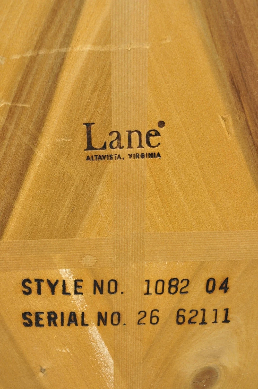 Vintage Lane Mid Century Modern Walnut Octagonal Stretcher Base Coffee Table