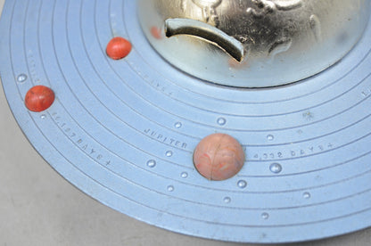 Vintage Mid Century Modern Planet Coin Bank “Plan-IT Bank” Solar System Planet