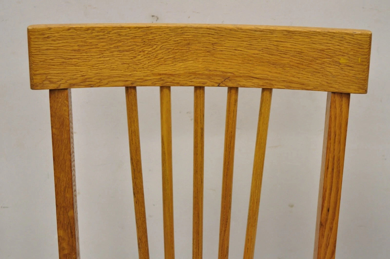 Vintage Mission Arts & Crafts Oak Wood Small Child’s School Desk Chair
