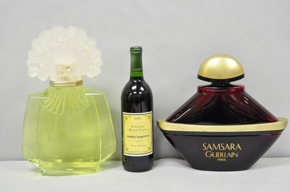 Vintage 14" Carolina Herrera Flore Eau de Parfum Dummy Display Perfume Bottle