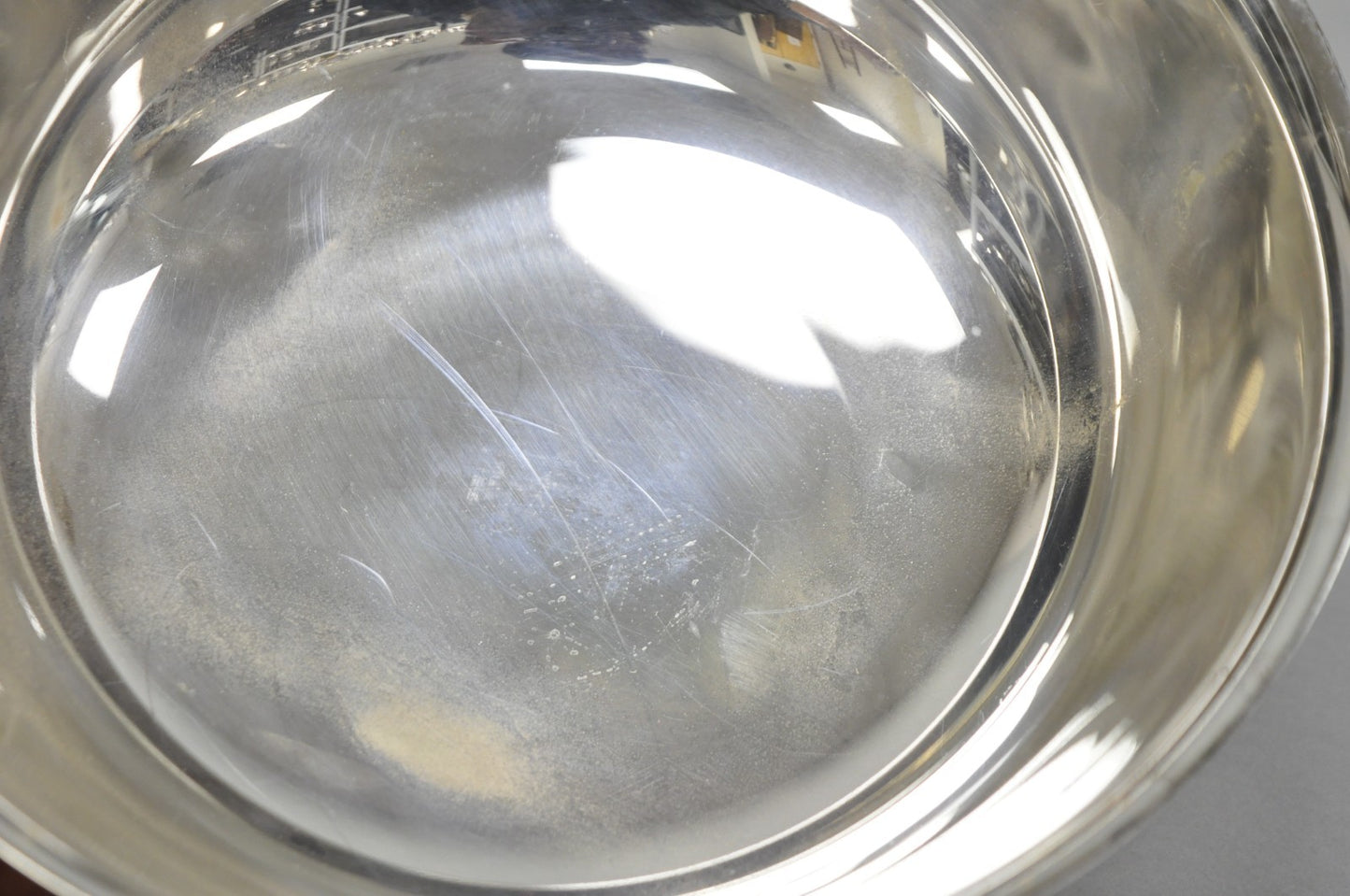 Vintage Gorham YC 781 Silver Plated 9" Round Modern Serving Bowl