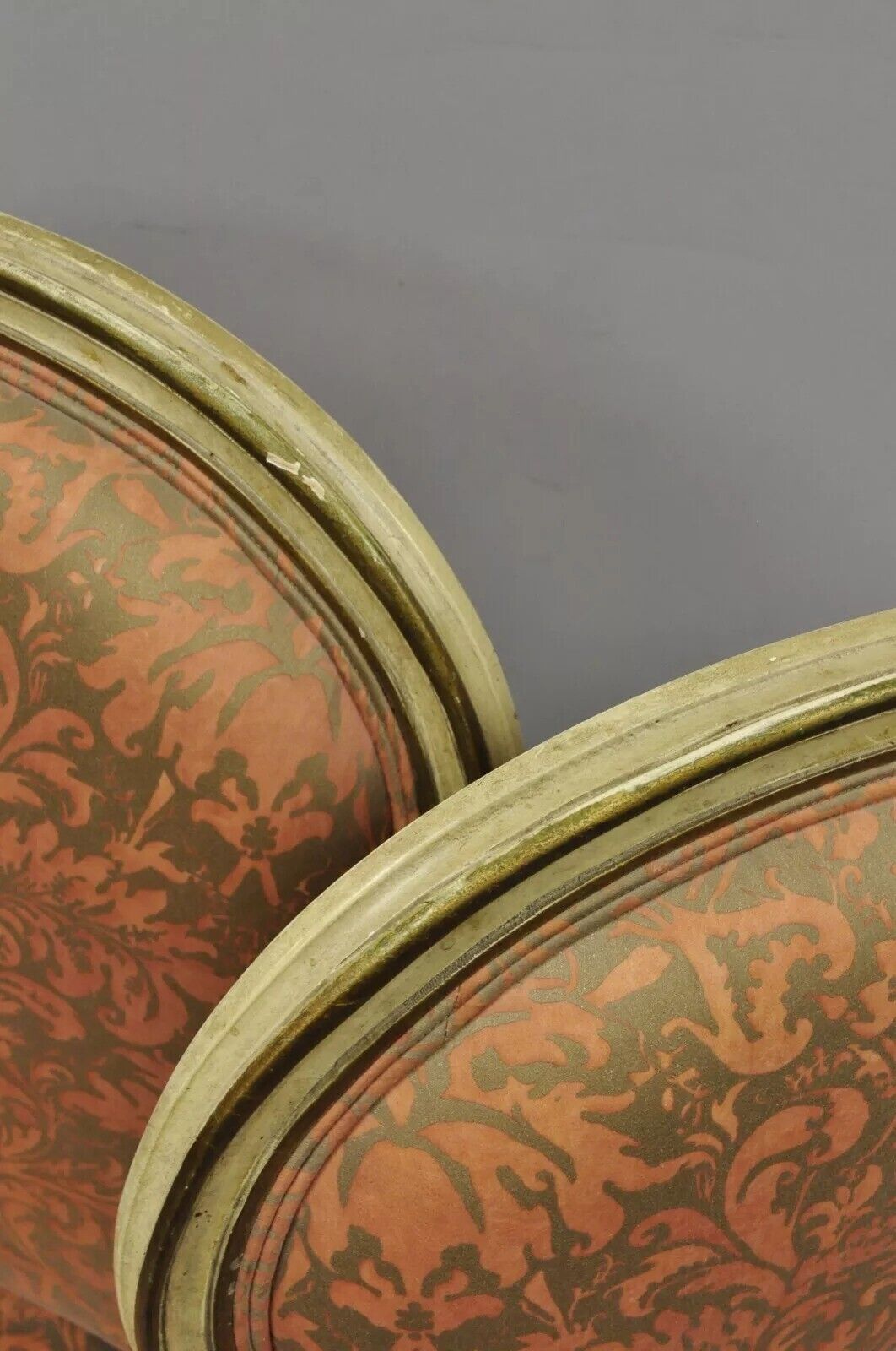 Italian Provincial French Hollywood Regency Dining Side Chairs - Set of 4