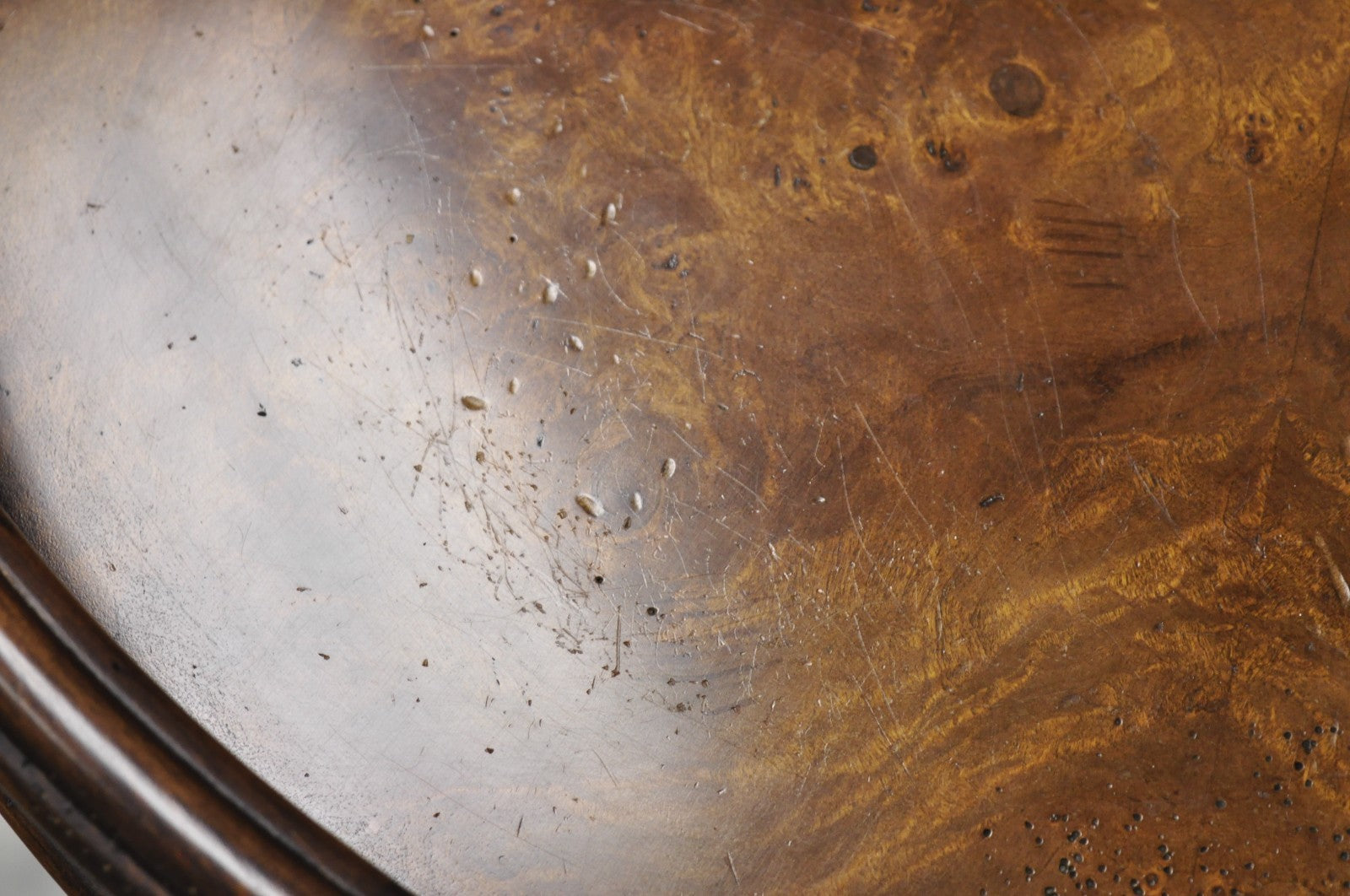 Georgian Chippendale Fretwork Gallery Round Mahogany Occasional Side Table