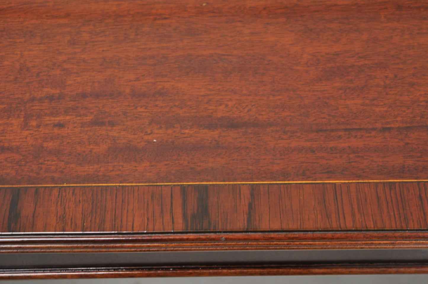 Antique Sheraton Mahogany Duncan Phyfe Dropleaf Sideboard Console Buffet Table