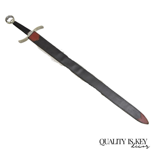 Vintage Medieval Gothic Style Large Steel Metal Sword Pakistan