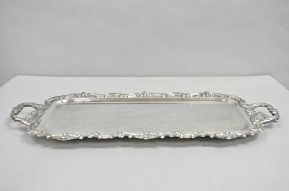 Bristol Silverplate by Poole 132 Silver Plated Narrow Serving Platter Dish Tray