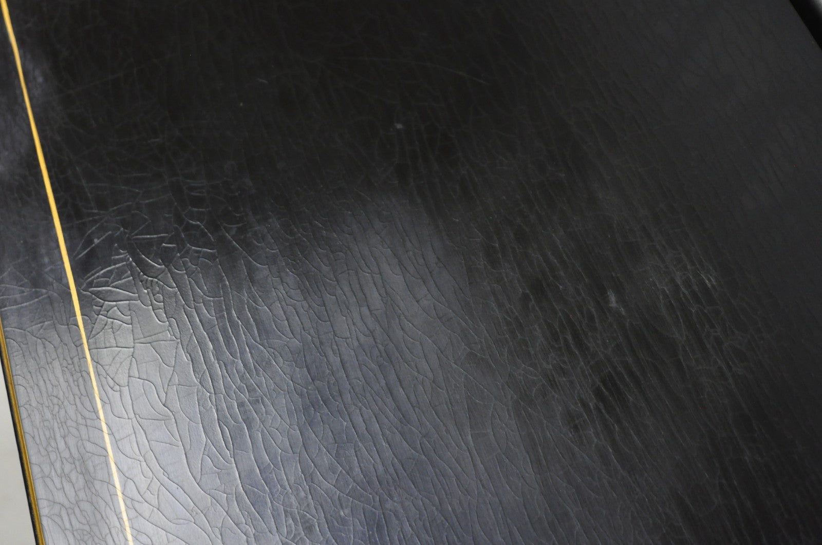 Habersham Chinoiserie Black Lacquer Credenza Buffet Media Entertainment Cabinet