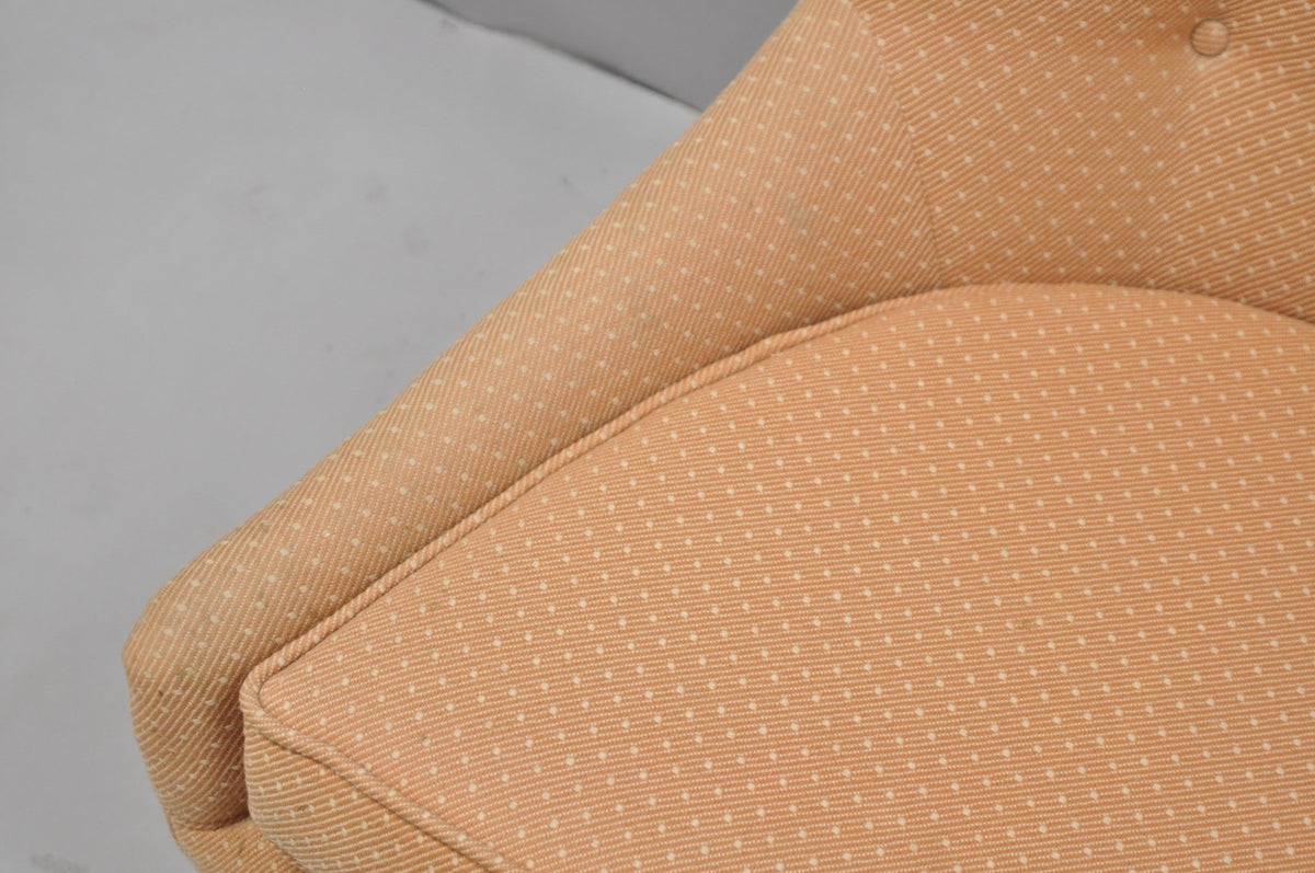 Mid Century Modern Walnut Lounge Chair Attr. T H Robsjohn Gibbings for Widdicomb