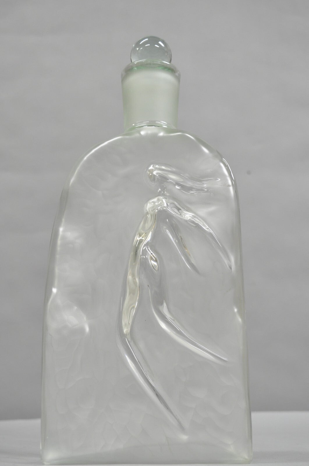 Vintage Large 14" Glass Dummy Bottle “Fleur d’ Eau” by Rochas Perfume Display