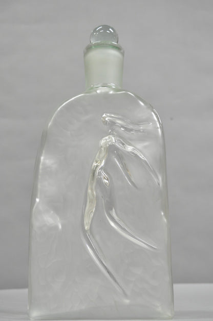 Vintage Large 14" Glass Dummy Bottle “Fleur d’ Eau” by Rochas Perfume Display