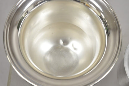 Sheffield USA Silver Plated Ornate Twin Handle Champagne Chiller Ice Bucket