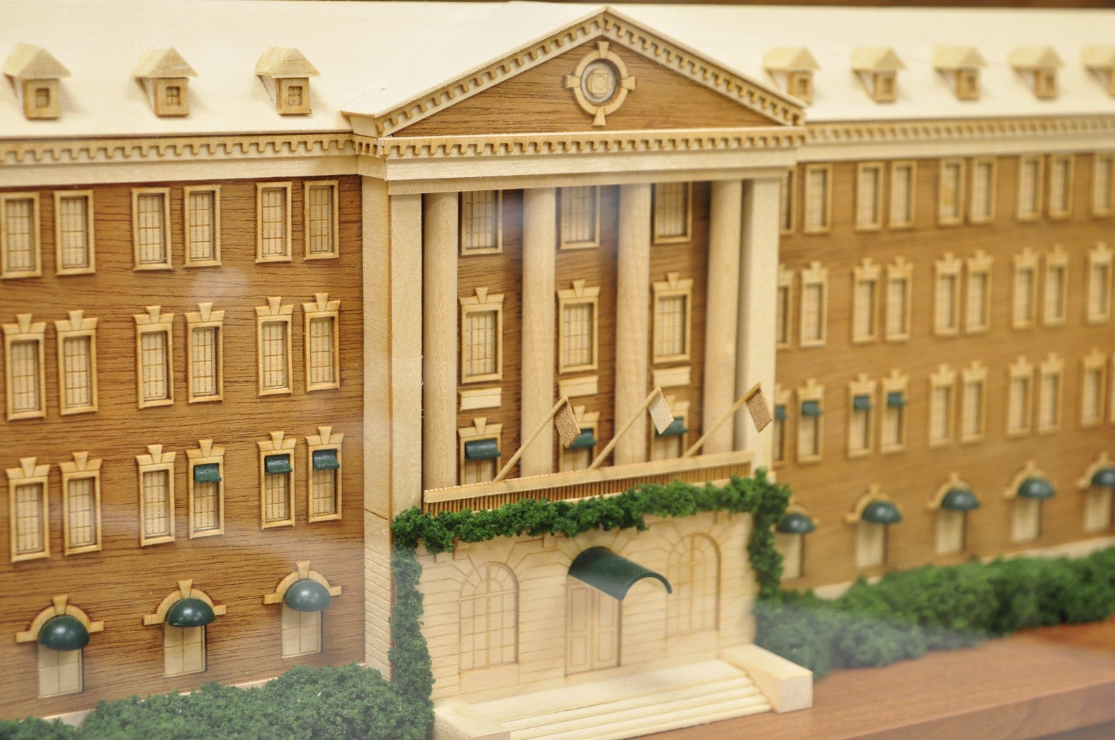 The Culinary Institute of America Mixed Wood Award Model for Dr John Connolly
