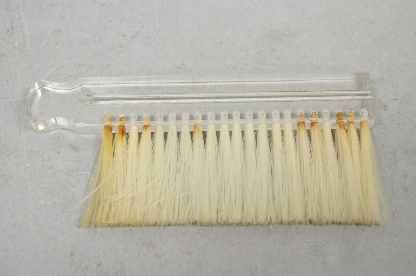 Vintage Sheffield Co Silver Plated Hinged Lid "Horse" Silent Butler w/ Broom