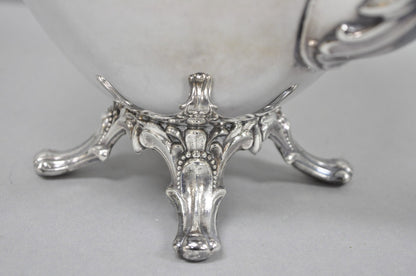 Vintage Rogers & Bro "Exquisite" 4602 Victorian Silver Plated Coffee Pot Teapot