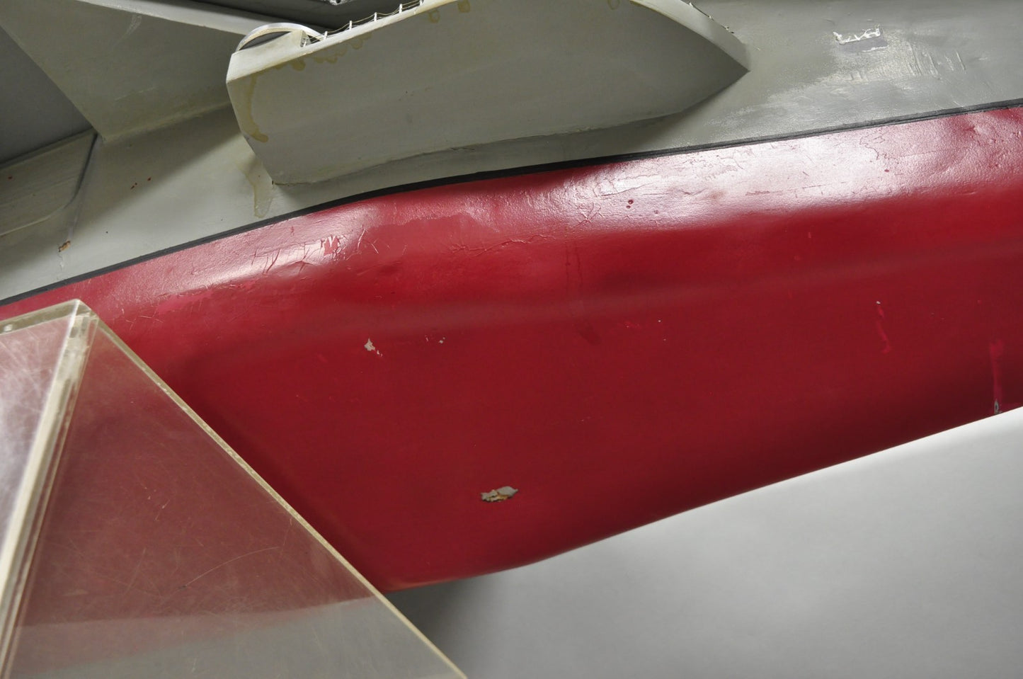 Vintage Large 84" USS Nimitz CVN-68 Aircraft Carrier Navy Military Model Ship 37