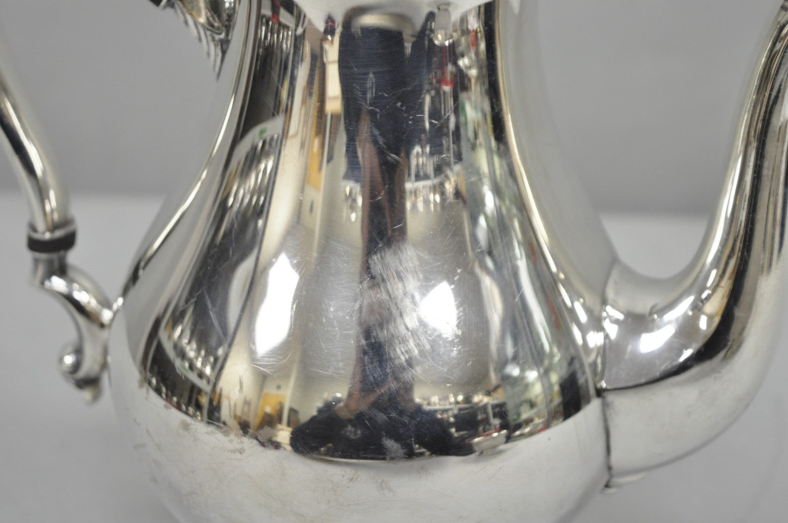 Vintage Rogers Bros. "Remembrance" Silver Plated Victorian Coffee Pot Teapot