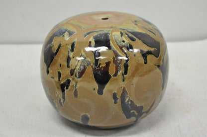 Vintage Alisa Liskin Claussen Studio Signed Ceramic Glazed Pottery Vessel Vase