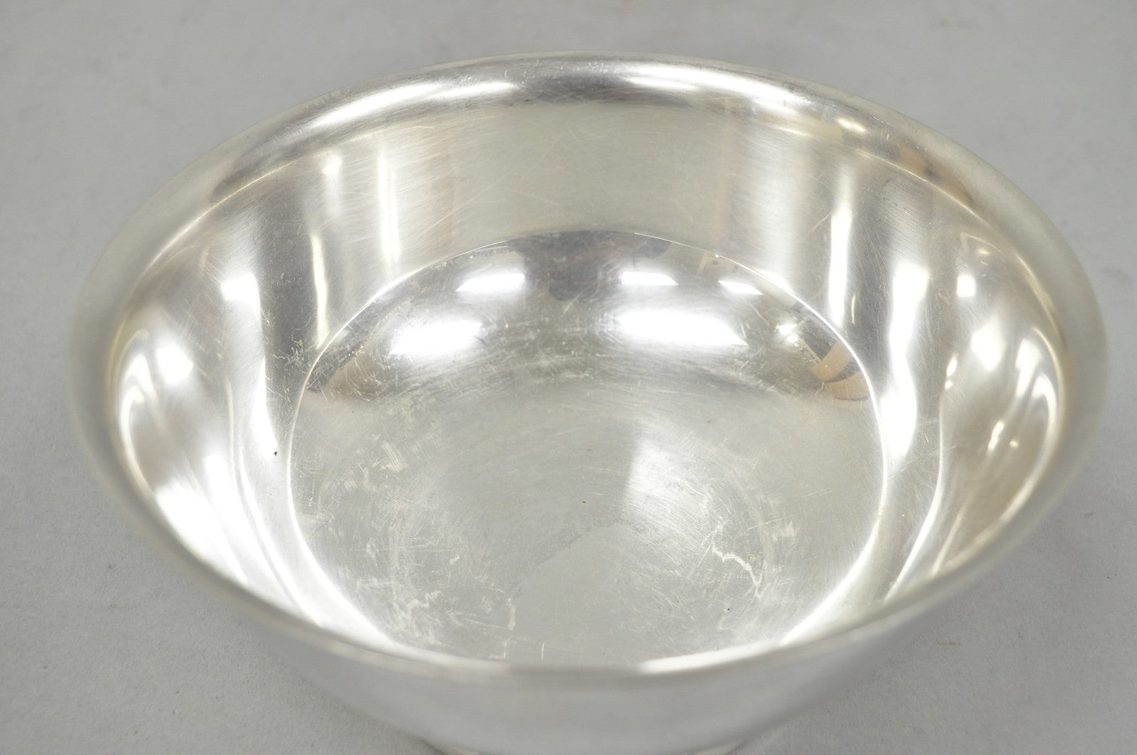 Vintage Mid Century Modern Gorham YC780 8" Silver Plated Serving Bowl