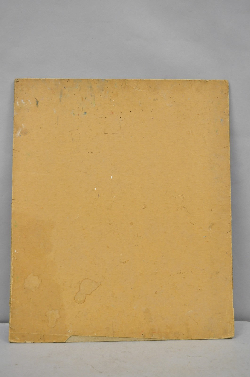 Vintage Samuel Heller "Family Portrait with Child" Oil on Board Painting, Signed