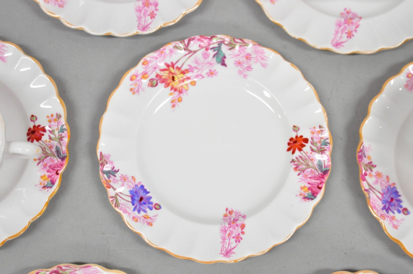 Spode England "Chelsea Garden" Bone China Porcelain Dinner Set 51 Pc Set