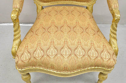 Oscar de la Renta Home Century Furniture Italian Neoclassical Lounge Arm Chair