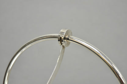 Vintage Art Deco Silver Plated Reticulating Hinge Lidded Bar Ice Bucket