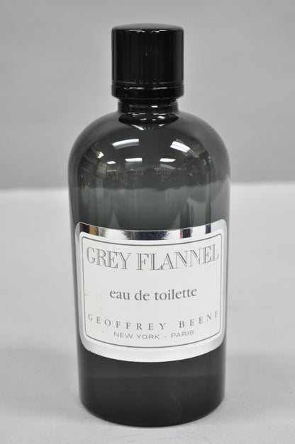 Large 9" Glass Dummy Bottle Geoffrey Beene Grey Flannel Perfume Store Display