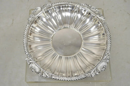 Antique "Barefoot Mailman Rally 1962" Award Silver Plated Serving Platter Tray