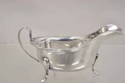 Vintage Cheltenham & Co LTD English Style Silver Plated Serving Gravy Boat