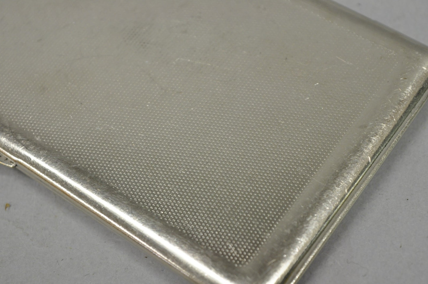 Vintage Art Deco Silver Plated Elegant Cigarette Case Holder Made in England