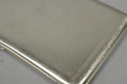 Vintage Art Deco Silver Plated Elegant Cigarette Case Holder Made in England