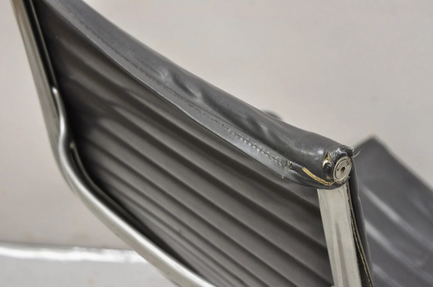 Vintage Herman Miller Charles and Ray Eames Design Swivel Aluminum Group Chair