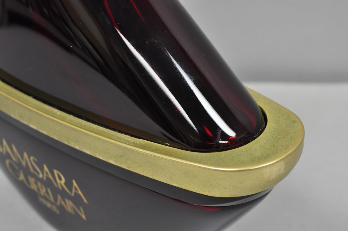 Vintage 12" Samsara Guerlain Paris Lrg Factice Red Perfume Display Dummy Bottle