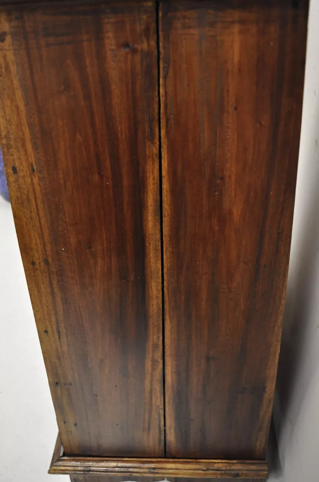 French Country Style Wooden Pyramid 41" Dresser Lingerie Chest Side Table