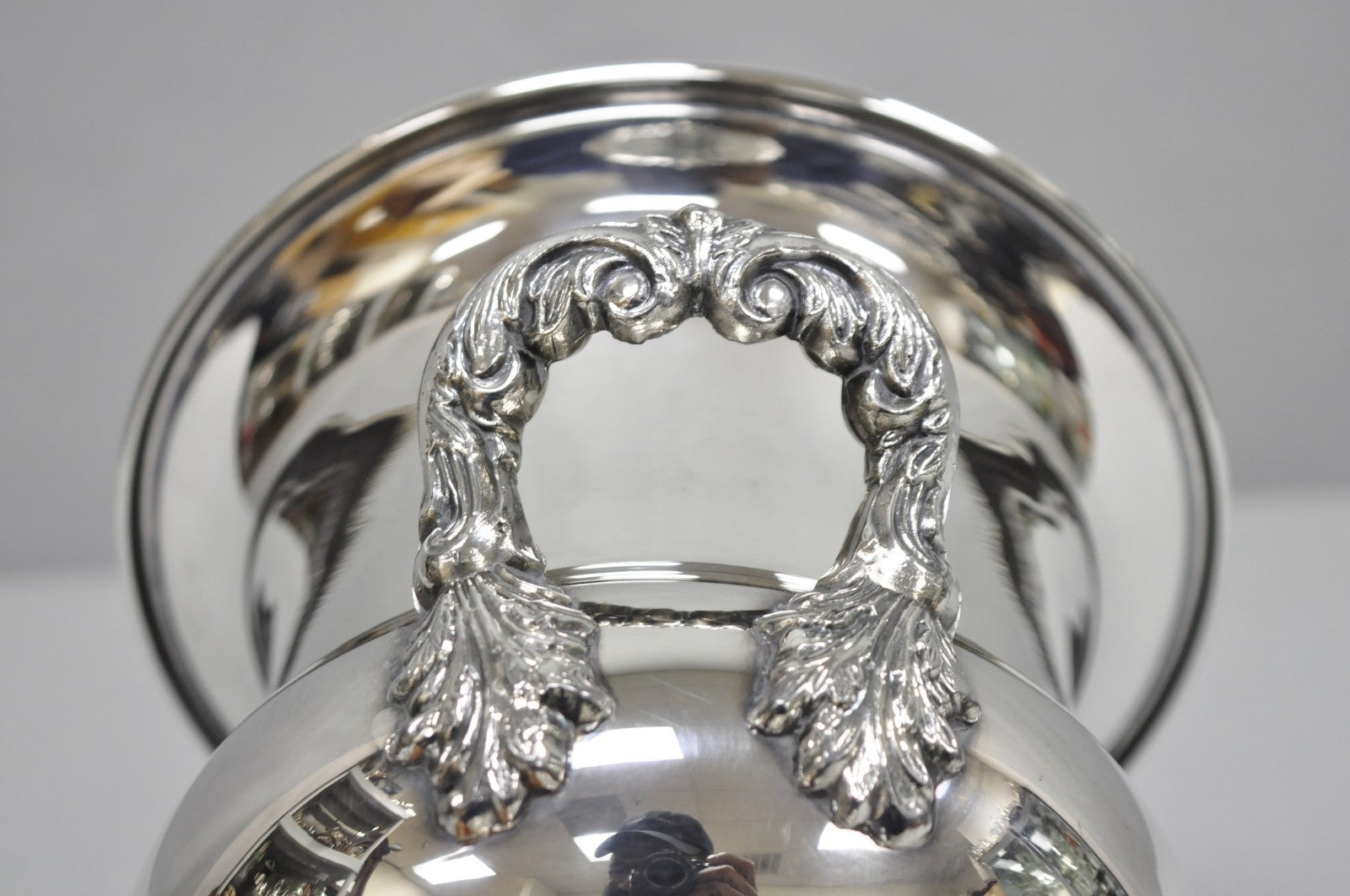 Vintage Regency Silver Plated Trophy Cup Urn Bar Champagne Chiller Ice Bucket