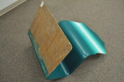 Alan Siegel 1985 Vintage Bent Wood Hand Painted Fish & Net Chair Artist Signed