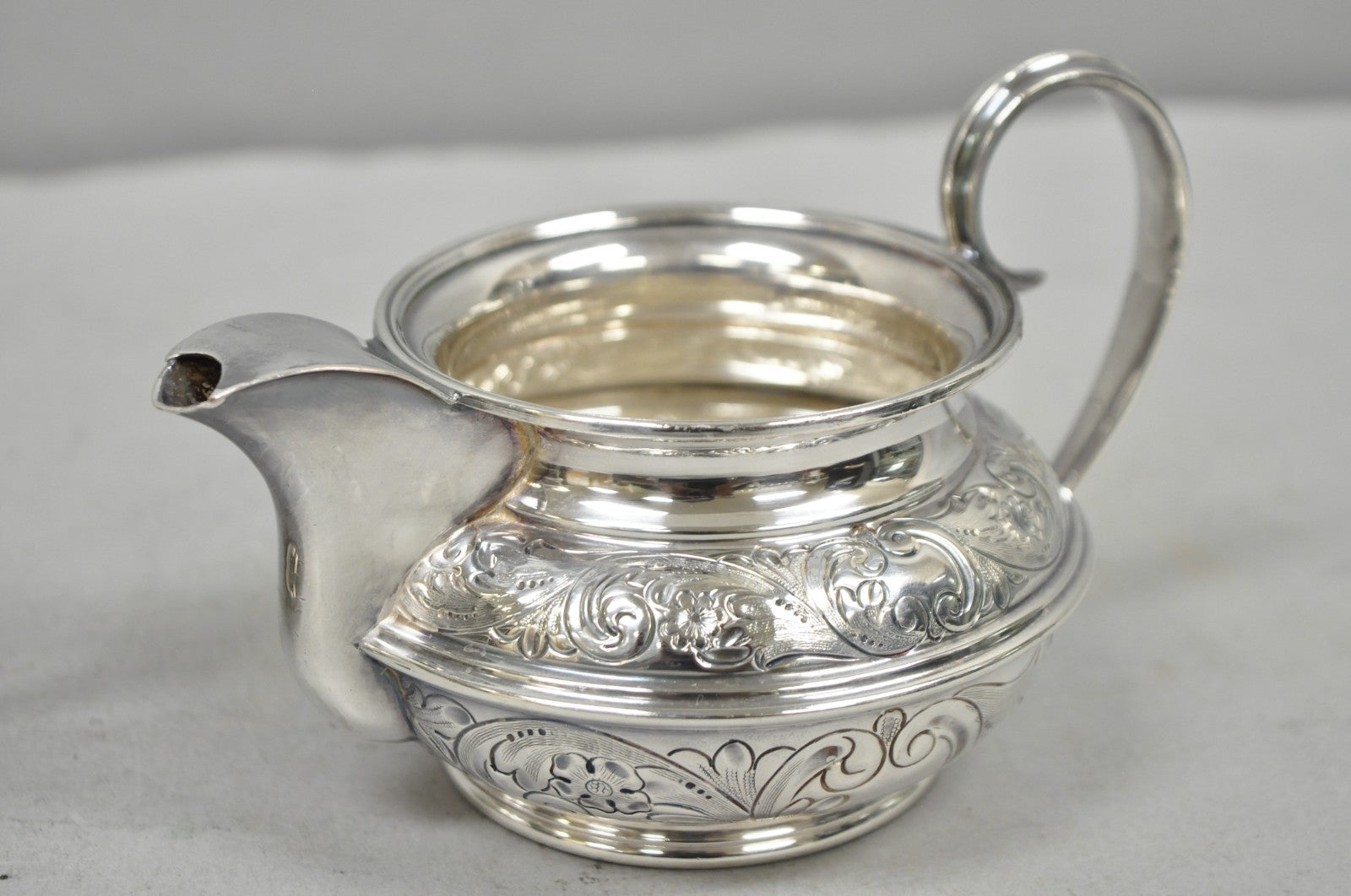 Antique Barker Ellis English Victorian Silver Plated Tea Set w/Tray - 7 Pc Set