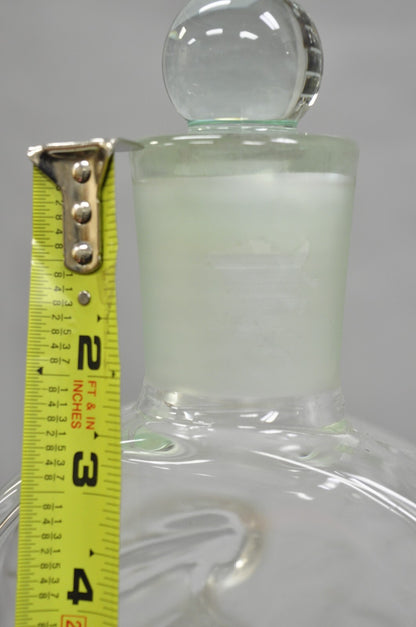 Vintage Large 14" Glass Dummy Bottle “Fleur d’ Eau” by Rochas Perfume Display