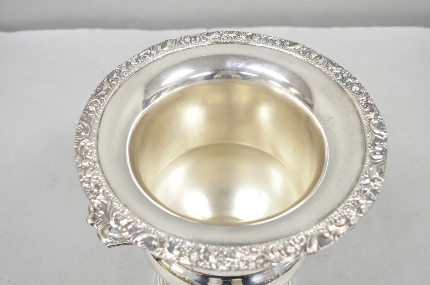 Vintage Victorian Silver Plated Trophy Cup Urn Bar Champagne Chiller Ice Bucket