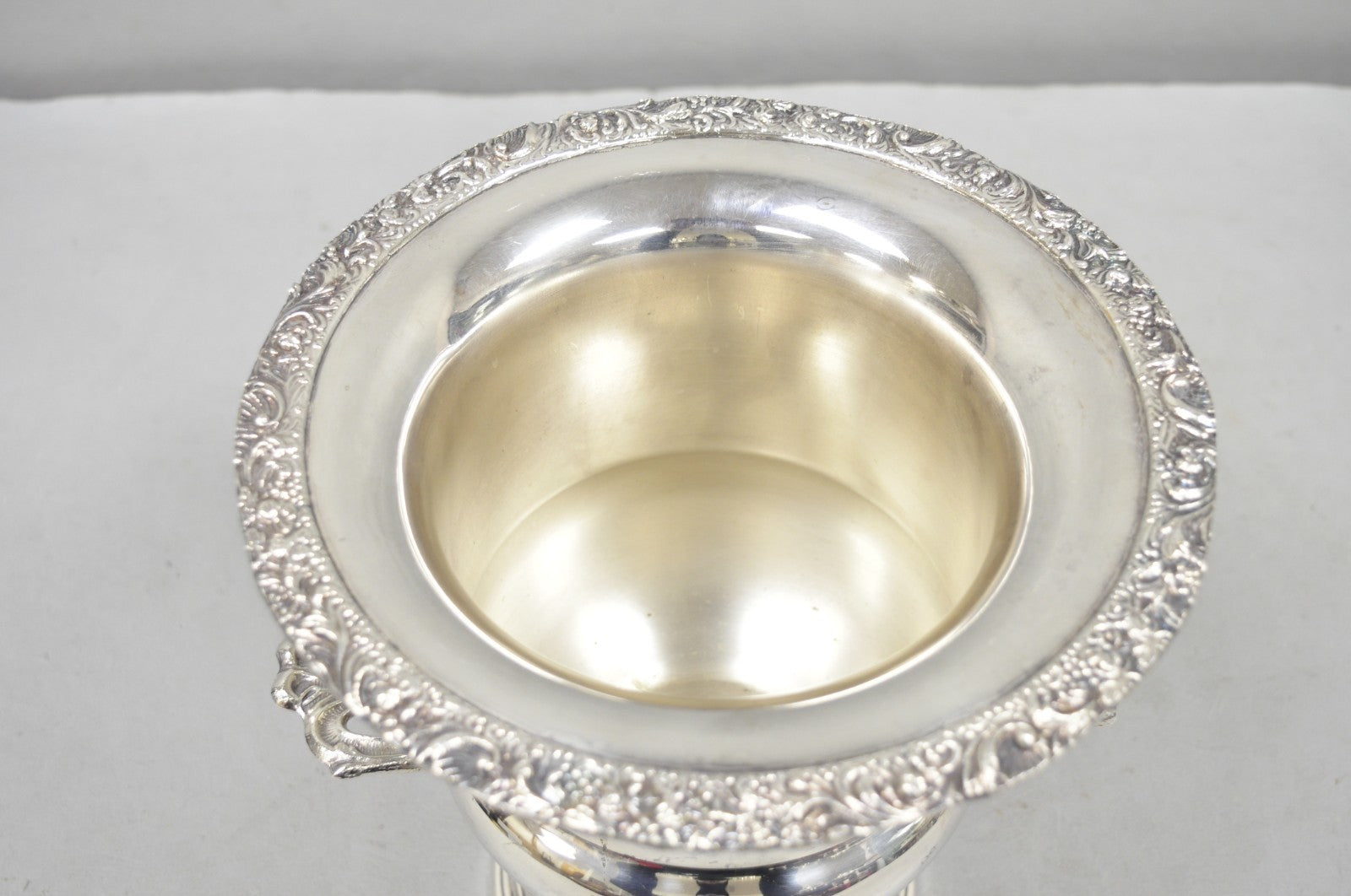 Vintage Victorian Silver Plated Trophy Cup Urn Bar Champagne Chiller Ice Bucket