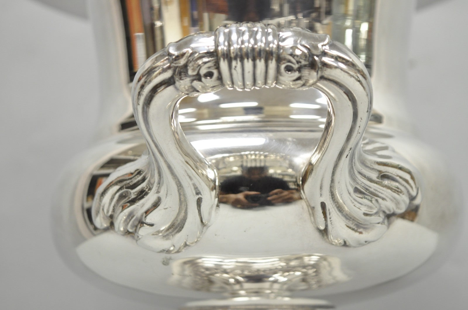 English Regency Silver Plated Trophy Cup Urn Champagne Chiller Ice Bucket by BSC